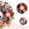 Spring Summer Everyday Flower Wreath for Front Door 22 Inches